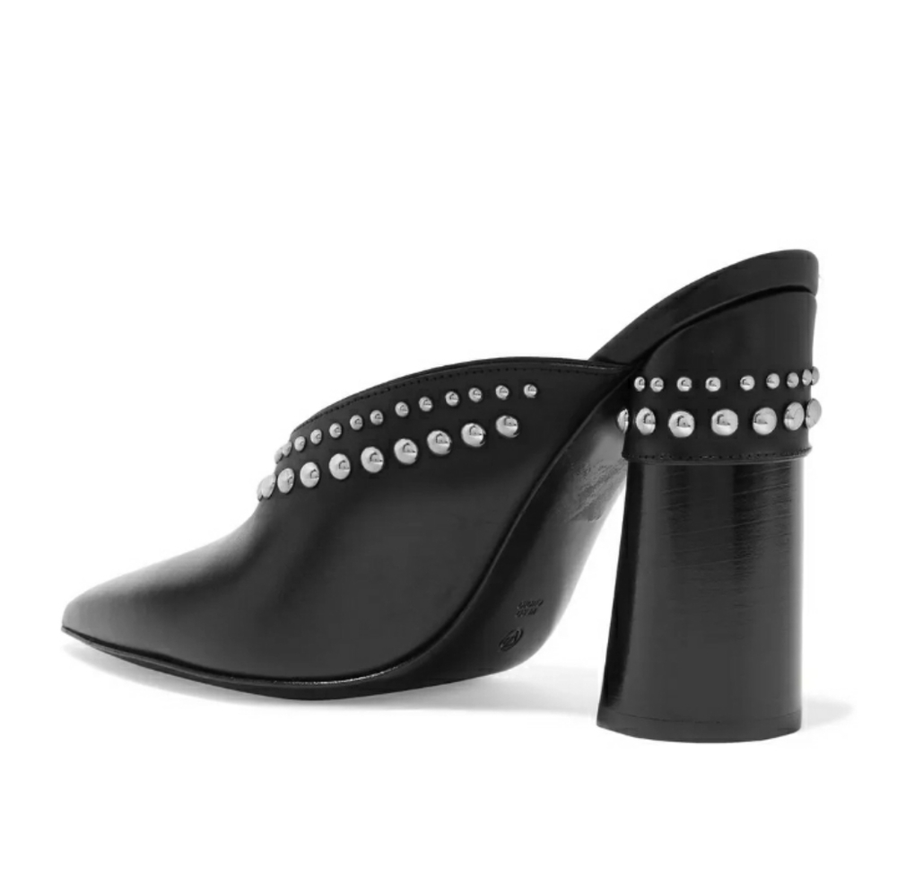 **HP** 3.1 PHILIP LIM Studded Black Leather Booties - Picture 7 of 16